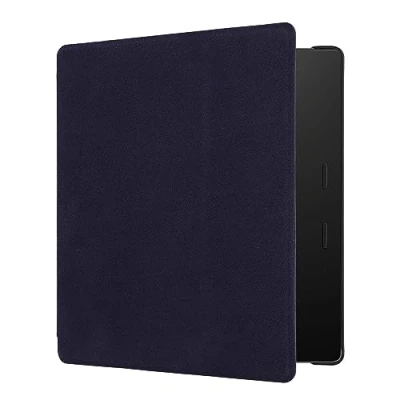 Immagine di kwmobile Custodia Compatibile con Amazon Kindle Oasis 10. Generation Cover eBook Reader Case Protezione eReader in Microfibra Blu