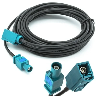 Immagine di Adapter Universe Prolunga da 5 m con spina Fakra su presa Fakra, per antenne, adattatore RG 174 tipo Z, cavo antenna universale GPS