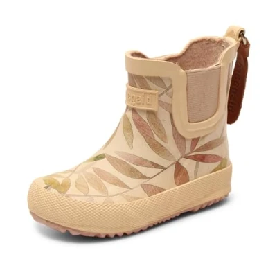 Immagine di bisgaard Gomma per Neonati, Rain Boot, Foglie Beige, 30 EU