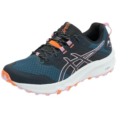 Immagine di Asics Trabuco Terra 2 Scarpe da trail running, Donna, Taglia: 43.5, Saxon green/light ube Tessuto / sintetico