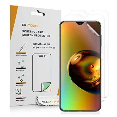 Immagine di kwmobile 3x Pellicola Salvaschermo Compatibile con Samsung Galaxy M33 5G Film Protettivo Telefono Protezione Antigraffio Display Smartphone
