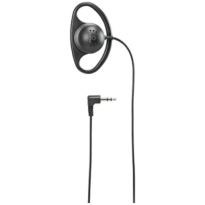 Immagine di Renkforce HK 1S On Ear cuffia auricolare via cavo Mono Nero archetto auricolare,