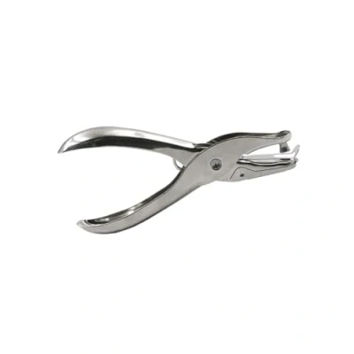 Immagine di Perforatrice per carta a 1 foro, Supertool perforatrice, in metallo, rotonda, manuale, fai da te, artigianato, carta, quaderni (3 mm 1/8&quot;)