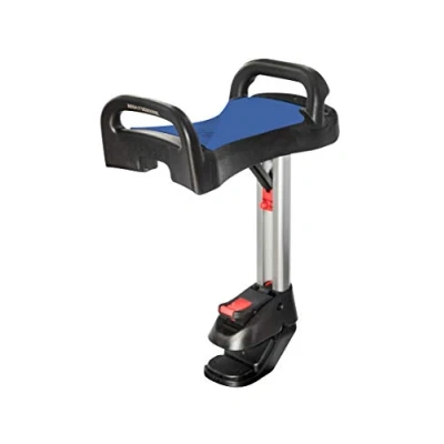 Immagine di Lascal Saddle per BuggyBoard Maxi, Sellino bambino pieghevole e removibile da pedana buggy board, Seggiolino passeggino modello Maxi dal 2011 in poi, blu