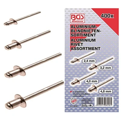 Immagine di Bgs Technic Pro+ Set 400 Rivetti
