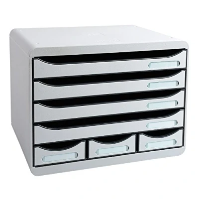 Immagine di Exacompta 307740D Cassettiere, Grigio Chiaro, 27 x 35.5 27.1
