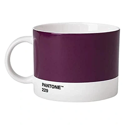 Immagine di Copenhagen design Pantone Tazza di tè, Porcellana, Viola (Bordeaux 229), 475 ml