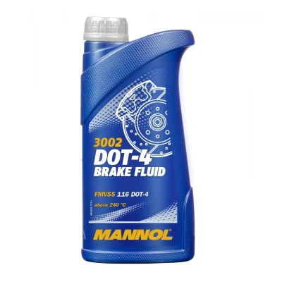 Immagine di MANNOL DOT 4 BRAKE FLUID MN3002 1 Olio Freni