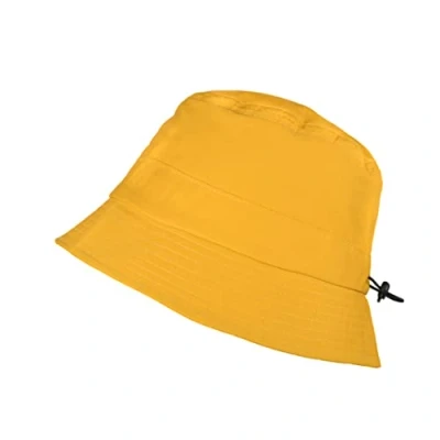 Immagine di Toutacoo, Cappello da Sole, Pioggia, Bob Estivo, Pieghevole nella Sua Tasca Integrata, Tocco Cotone, Unisex (26 Giallo/Sole)