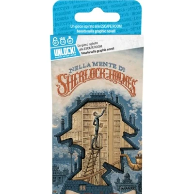 Immagine di Asmodee Unlock! Short Adventures Nella Mente di Sherlock Holmes, Gioco da Tavolo Enigmi, 10+ Anni, 1 6 Giocatori, Edizione in Italiano