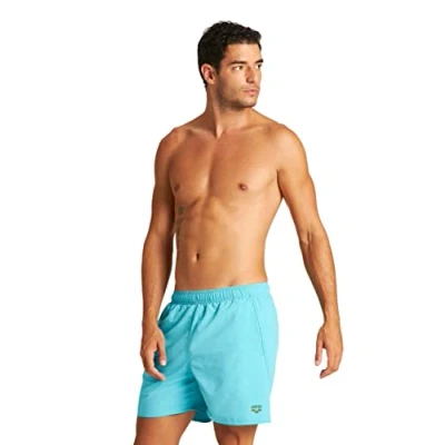 Immagine di arena Fundamentals Costume Uomo Mare e Piscina, da Bagno in Tessuto ad Asciugatura Rapida, Boxer con Slip Interno Rete Tasche Laterali Posteriore