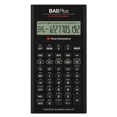 Immagine di Texas Instruments BA II Plus Professional Calcolatrice