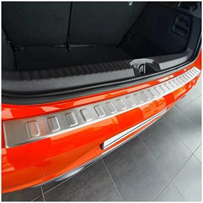 Immagine di tuning art L416 Protezione paraurti per Renault Clio 5 Berlina 2019 Acciaio Inox, Colore:Argento