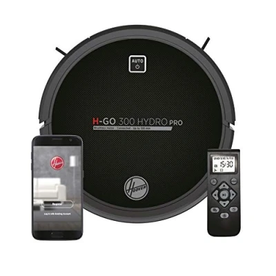 Immagine di Hoover Robot Aspirapolvere e Scrub, Motore Inverter Brushless, 5 programmi, Sensori Antichoche, Autonomia 120 min HGO300