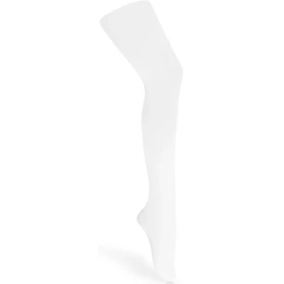 Immagine di Merry Style Calze a Rete Fine per Ragazze Bambini Abbigliamento Balletto Microfibra 60 DEN WLSS001 (Bianco, 140 146)