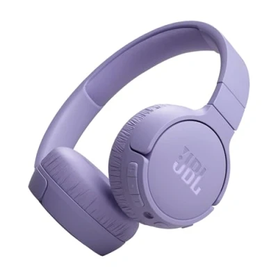 Immagine di JBL Tune 670NC Cuffie On Ear Bluetooth Wireless, con Cancellazione Adattiva del Rumore, SmartAmbient, VoiceAware, Pure Bass Sound, Connessione Multipoint, fino a 70 Ore di Autonomia, Viola