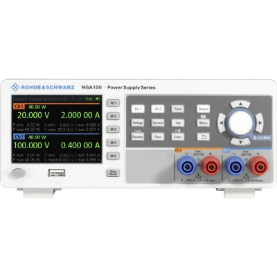 Immagine di Rohde &amp; Schwarz NGA142 Alimentatore da laboratorio regolabile 100 V (max.) 2 A 80 W Controllo remoto, Programmabile Num. uscite x