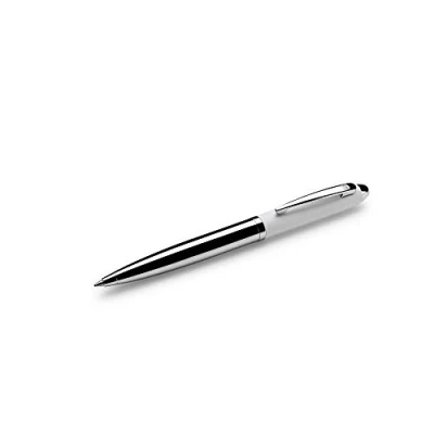 Immagine di Volkswagen 000087703MQ Senator Penna a sfera in metallo con logo VW colore bianco opaco
