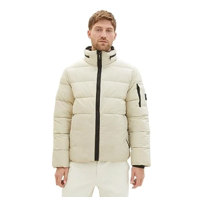 Immagine di TOM Tailor Stepp Giacca invernale, Uomo, Taglia: XL, Beige alfalfa
