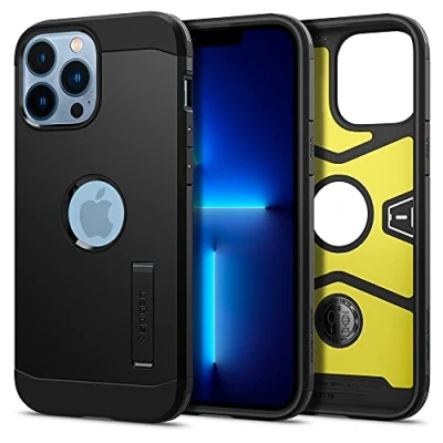 Immagine di Spigen Cover Slim Armor CS Compatibile con iPhone 13 Pro Max Nero