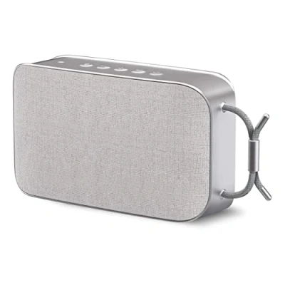Immagine di TECHNISAT BLUSPEAKER TWS XL Altoparlante Bluetooth portatile (con True Wireless Stereo, vivavoce, Bluetooth, 2 altoparlanti stereo da 15 Watt, batteria, AUX in), grigio