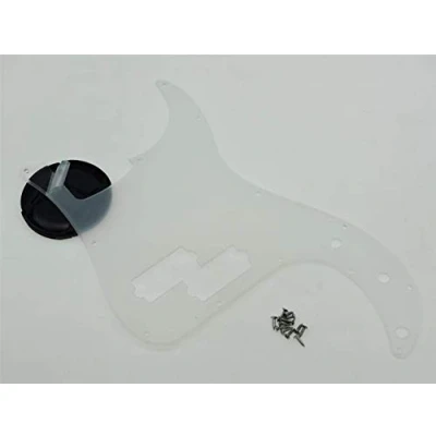 Immagine di Dopro 13 fori Clear Precision Bass Pickguard PB P Scratch Plate per USA/Messicano FD Trasparente