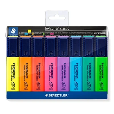 Immagine di Staedtler Evidenziatore Textmarker Textsurfer® classic 364 WP8 8 pz.