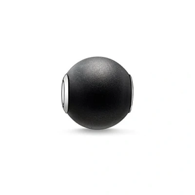 Immagine di Thomas Sabo Karma Beads, Unisex, Bead Ossidiana satinata, Argento Sterling 925