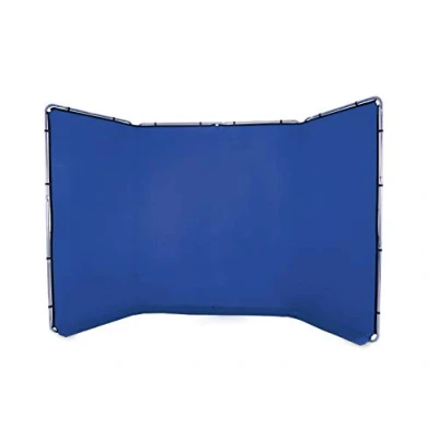Immagine di Manfrotto LL LB7943 Fondale panoramico, 4 m, colore: Blu