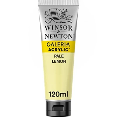 Immagine di Winsor &amp; Newton Galeria Colore Acrilico 120 Ml Giallo Limone Chiaro