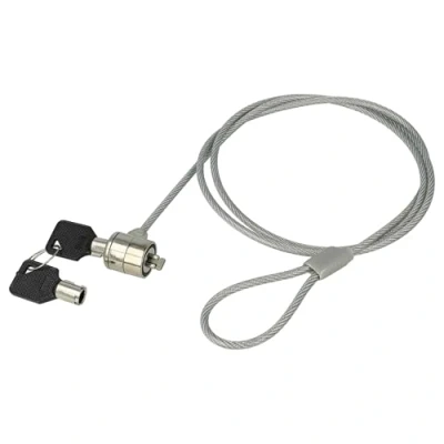 Immagine di vhbw Kensington Compatibile con Laptop Notebook Cavo di Sicurezza Due Chiavi, 1,2 m
