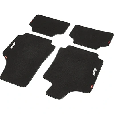 Immagine di Formula 1 10859 Set tappetino Tessile anteriore e posteriore 4 nero Adattabilità universale