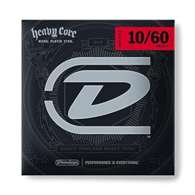 Immagine di Dunlop DHCN1048 Heavy Core NPS corde per chitarra elettrica Heavier, Standard scale, 10 60, 6