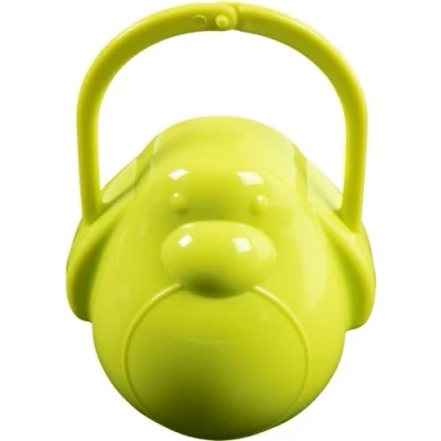 Immagine di Borsetta Portasucchietto pinguino Poupy per bambini, perfetta mantenere il succhietto pulito e igienicamente protetto. (Verde)