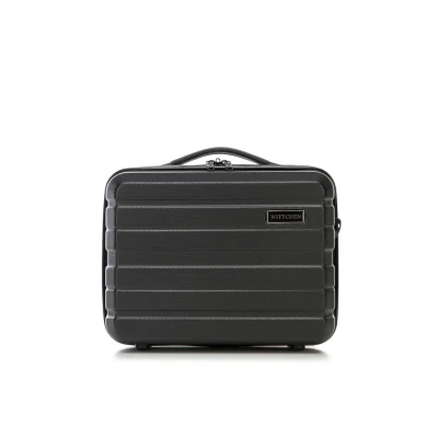 Immagine di WITTCHEN COMODO Line Custodia cosmetica Bagaglio Borsa da toilette in ABS Tracolla rimovibile Taglia XS Nero