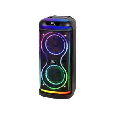 Immagine di Trevi XFest XF 650 KB Speaker Wireless Portatile 100W, Altoparlante con Microfono Dinamico Incluso, Ingressi USB, Micro SD e AUX IN, Funzione TWS, Karaoke Party Speaker, Ideale per Feste o Eventi
