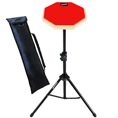Immagine di Keepdrum Supporto per microfono DP RD Practice Pad + DPS Stativ Black