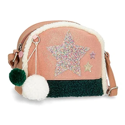 Immagine di Enso Shine Stars Borsa a tracolla rosa 20,5 x 16,5 6 cm finta pelle