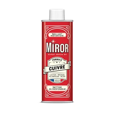 Immagine di Miror Rame Detergente Metalli Rame, Ottone, Bronzo, Alluminio &amp; Acciaio Bidone 250 ml