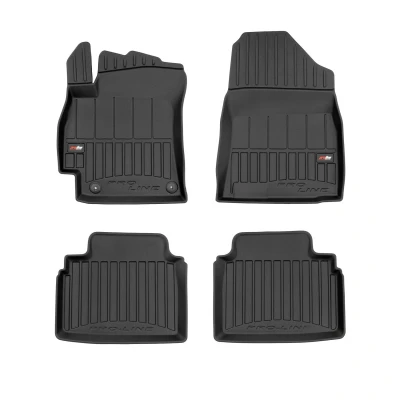 Immagine di FROGUM proLine 3D 3D426627 Set tappetino Gomma anteriore e posteriore 4 nero Su misura
