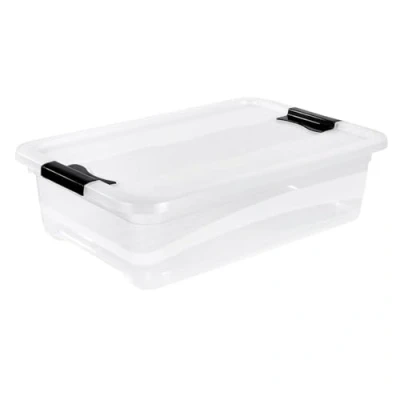 Immagine di keeeper Cornelia Contenitori con Coperchio, PP, Natural Transparent, 59 x 39.5 17 cm