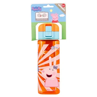 Immagine di BOTTIGLIA ROBOT CON CHIUSURA DA 550 ML PEPPA Stor