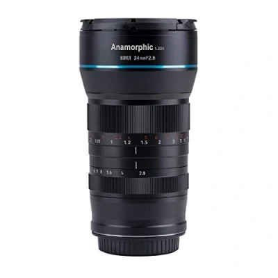 Immagine di SIRUI 24mm Anamorphic F2.8 1.33X APS C Camera obiettivo obiettivi lens lenti (EFM Mount,Not EF Mount)