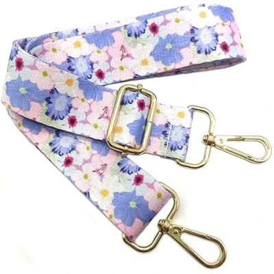 Immagine di Keriocusi Tracolla per Borse Donna Colorato Cinghia della Borsa Larga, Regolabile con Gold Moschettone, Durevole Crossbody Borsa, Borsetta, Chitarra DIY Spalla Accessori Ragazze, 601