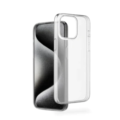 Immagine di Hama Always Clear Backcover per cellulare Apple iPhone 15 Pro Max Trasparente Compatibile con MagSafe