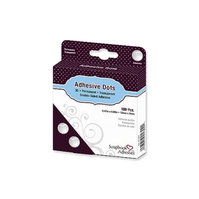 Immagine di SCRAPBOOK ADHESIVES BY 3L Adhesive Lines Permanent Mini, Altro, Clear, 2.54x9.14x11.17 cm, 300 unità