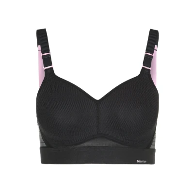 Immagine di triaction by Triumph Hybrid LITE Nonwired Padded Reggiseno sportivo con sostegno elevato, Donna, Taglia: 2A, Black