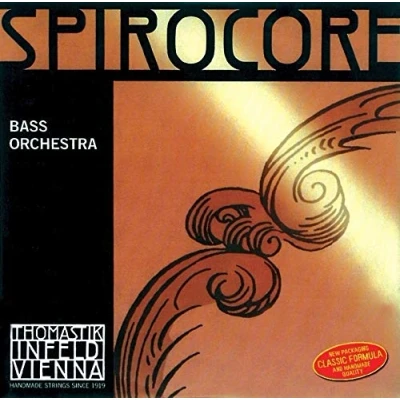 Immagine di Thomastik corda per Contrabbasso 3/4 Spirocore Mi nucleo a spirale, rivest. cromo, accordo orchestra, leggera