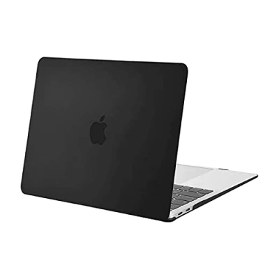 Immagine di MOSISO Custodia Compatibile con MacBook Air 13 Pollici M1 Cover A2337 A2179 A1932 2022 2021 2020 2019 2018 Retina Touch ID,Protettiva Rigida Case 13,3, Nero
