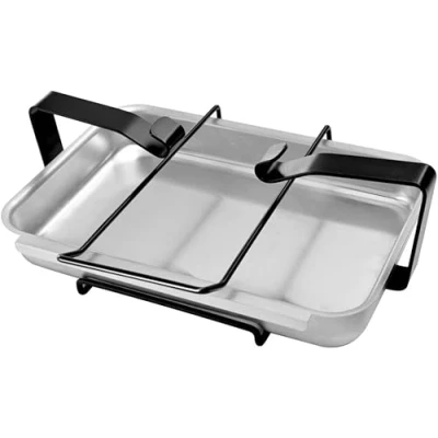 Immagine di onlyfire Raccogli Vaschetta in Alluminio e Supporto/Grasso Collezione raccogligocce per Grill a Gas Weber